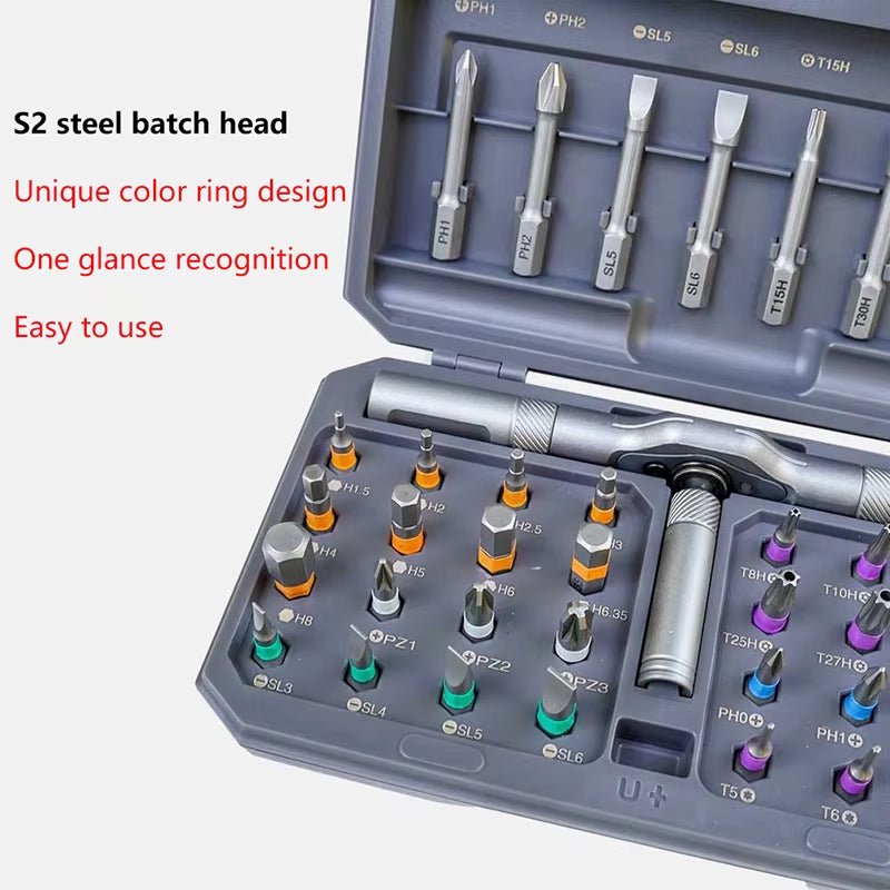 PrecisionGrip™ 24 - in - 1 Magnetic Ratchet Set — Fix Master Edition - B Said Vibe