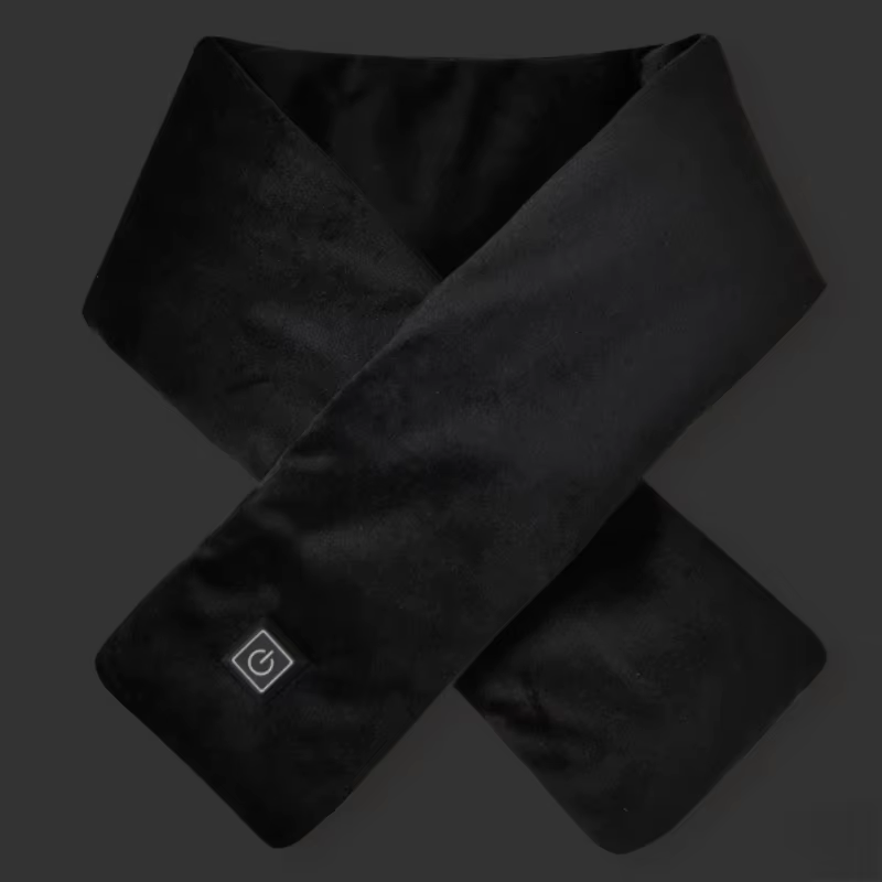 HeatWrap™ USB Heating Scarf – 3 - Gear Temperature Control, Fleece Washable Electric Neck Warmer (Battery Not Included) – Winter & Camping Warmer - B Said Vibe