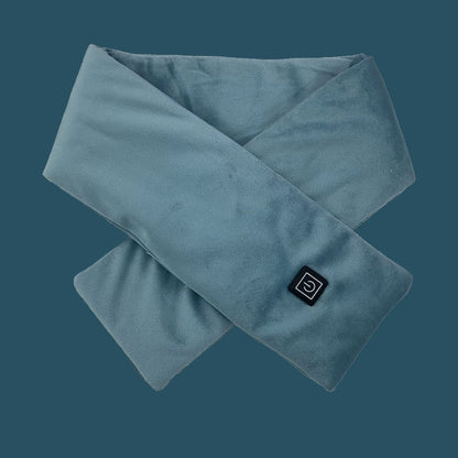 HeatWrap™ USB Heating Scarf – 3 - Gear Temperature Control, Fleece Washable Electric Neck Warmer (Battery Not Included) – Winter & Camping Warmer - B Said Vibe