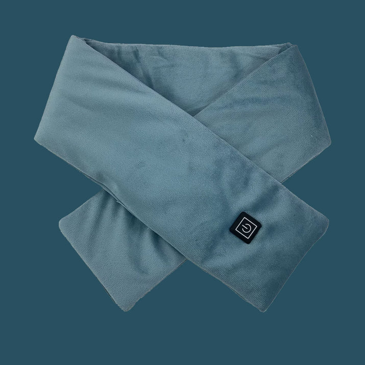 HeatWrap™ USB Heating Scarf – 3 - Gear Temperature Control, Fleece Washable Electric Neck Warmer (Battery Not Included) – Winter & Camping Warmer - B Said Vibe